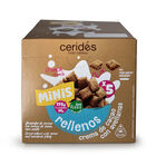 Cereales mini rellenos de cacao y avellanas Cerides 175g