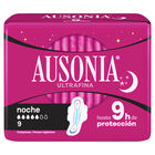 Compresas con alas Ausonia 9 uds noche
