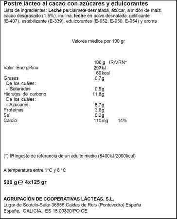 Crema bomb&oacute;n Clesa pack 4