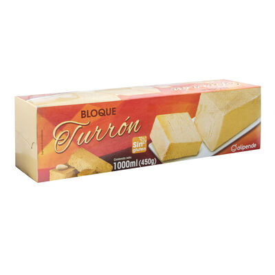 Helado de corte Alipende 1l turr&oacute;n