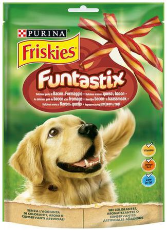 Snack perro Friskies Funtastix 175g