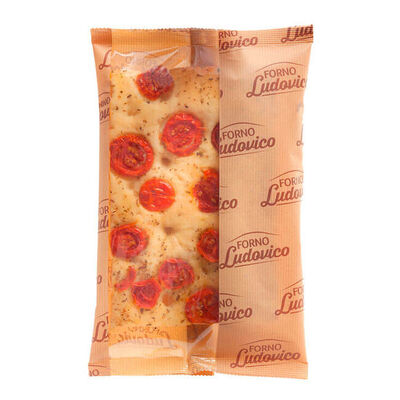 Focaccia con tomate cherry y aceite oliva extra Forno Ludovico 170g