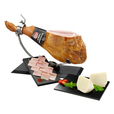 LOTE 250g jamón de lacón + 250g queso tronchón
