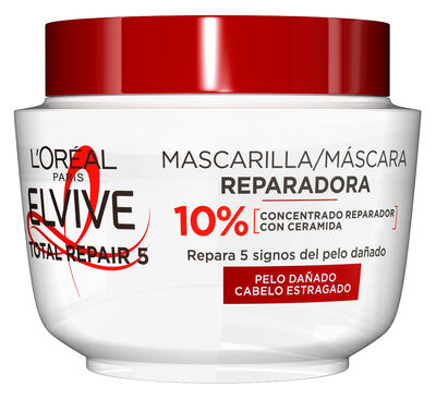 Mascarilla capilar reparadora Elvive 310ml total repair cabello dañado