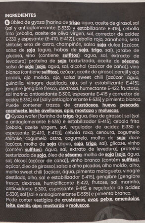 Gyoza vegetales Leroy 396g