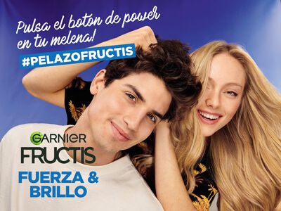 Champ&uacute; fortificante Fructis 380ml fuerza&brillo