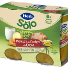 Tarro Hero Solo menestra cordero crema desde 6meses pack 2