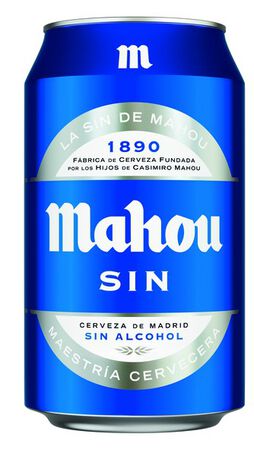 Cerveza sin alcohol Mahou lata 33cl