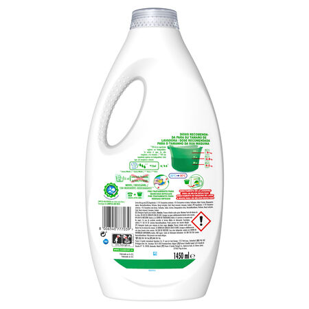 Detergente líquido Ariel 29 lavados Original