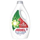 Detergente l&iacute;quido Ariel platinum 40lav + poder quitamanchas