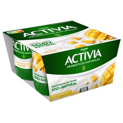 Bífidus Activia pack 4 mango