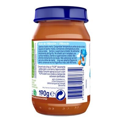 Tarro de jardinera con ternera Nestl&eacute; 190g