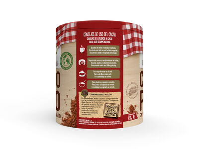 Cacao puro en polvo sin az&uacute;car a&ntilde;adido Valor 250g