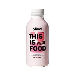 Comida liquida para beber sabor fresa Yfood 500ml