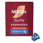 C&aacute;psulas de caf&eacute; descafeinado light roast Int. 6 m&aacute;quinas Nespresso Nescaf&eacute; 20 c&aacute;psulas