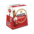 Cerveza rubia Amstel pack 6 botellas 25cl