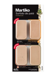 Paté Martiko 140 gr Surtidos