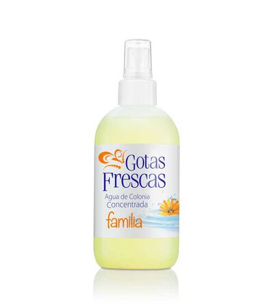 Agua De Colonia Gotas Frescas 250 ml Familia