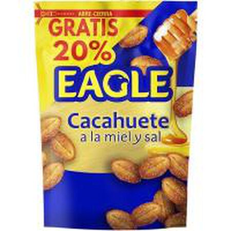 Cacahuete frito con miel Eagle 75g +20%