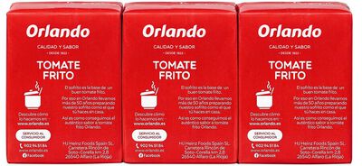 Tomate frito Orlando 636g pack 3
