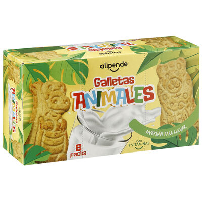 Galleta infantil de animales con 7 vitaminas Alipende 330g