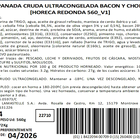 Empanada de bacon y chorizo 560g