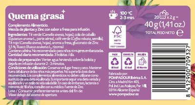 Multinfusi&oacute;n Pompadour 20u quema-grasa