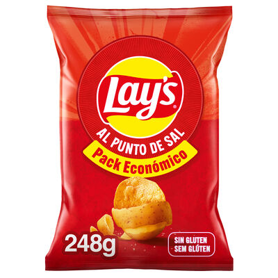 Patatas fritas al punto de sal Lay&acute;s 248g