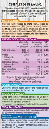 Muesli crujiente sin az&uacute;car a&ntilde;adido Alipende 500g