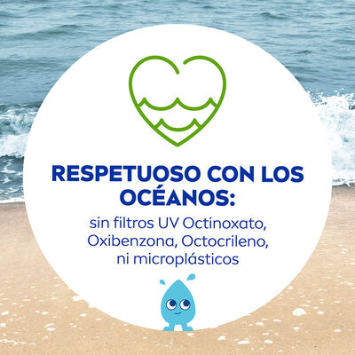 Crema solar pistola factor de protecci&oacute;n 50 babies & kids sensitive Nivea 250 ml