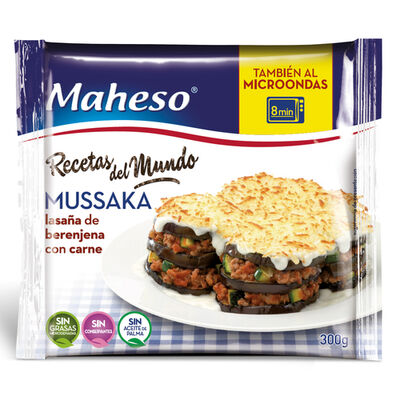 Mussaka Maheso 300g lasaña de berenjena