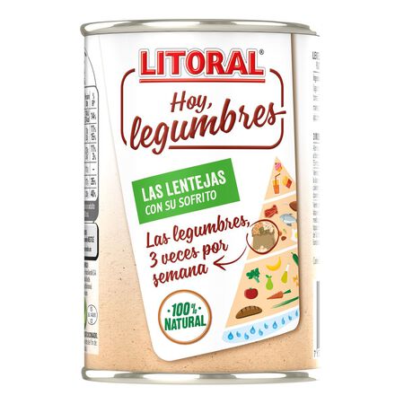 Lentejas de la abuela Litoral 425g