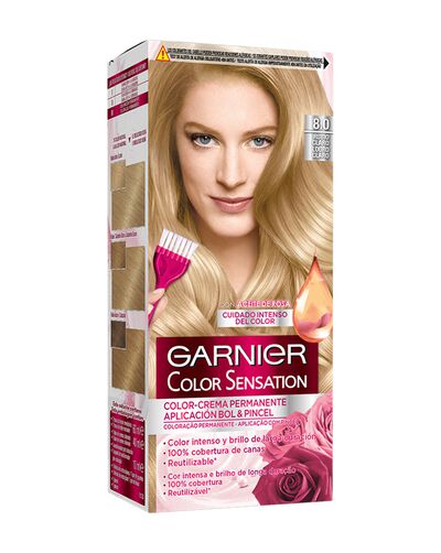 Tinte de cabello Garnier Color Sensation nº 8.0 rubio claro