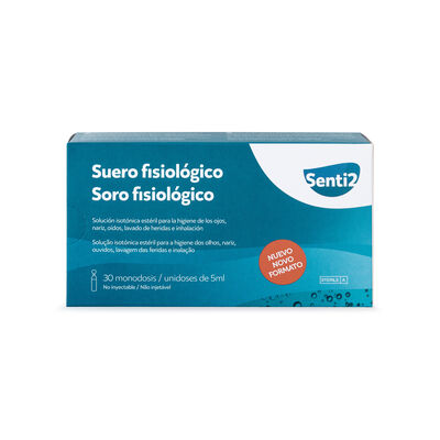 Suero fisiol&oacute;gico Senti2 30 monodosis