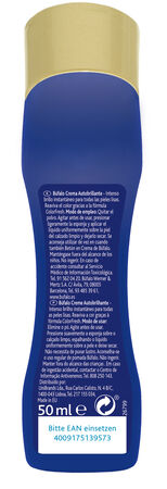 Bet&uacute;n en crema autobrillante azul 50 ml