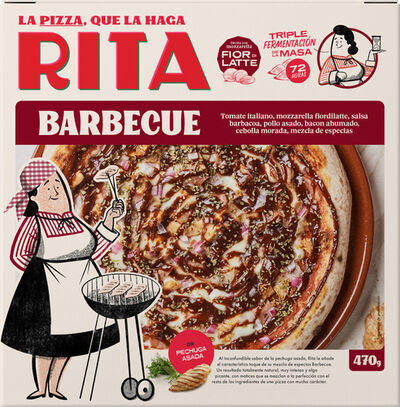 La pizza que la haga Rita Barbecue 470g