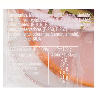 Lomo de pavo adobado Serrano 330g