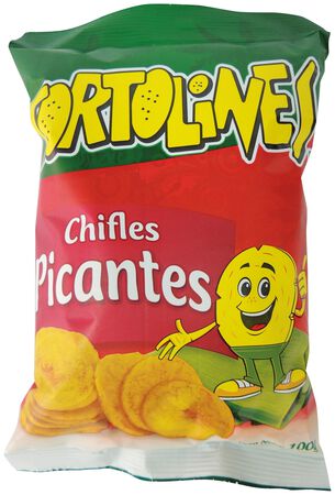 Snack de plátano picante Tortolines Goya 100g