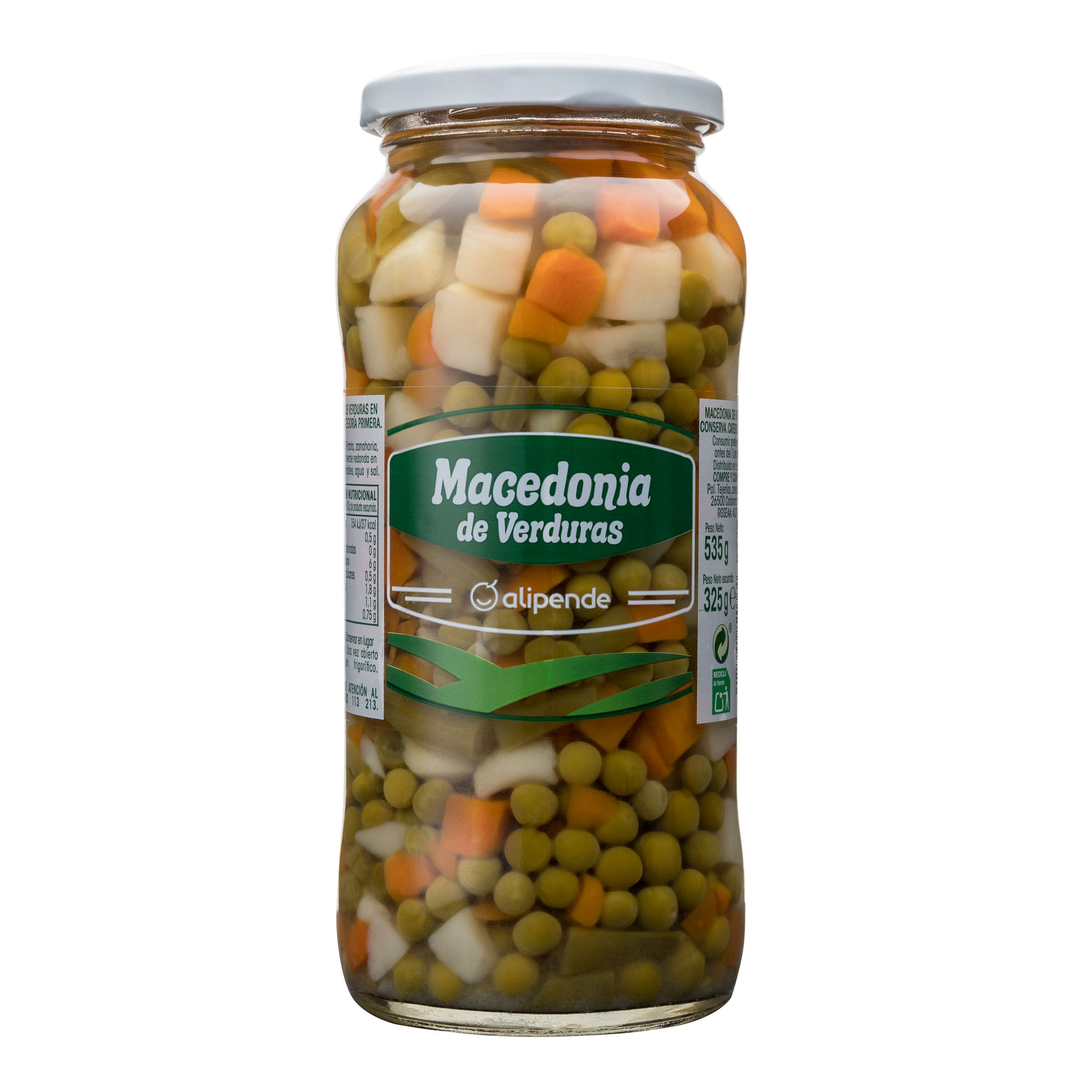 Macedonia de verdura Alipende 325g