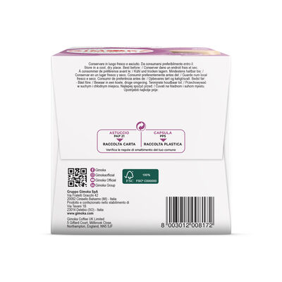 C&aacute;psulas de caf&eacute; con leche Gimoka 16 c&aacute;psulas (sistema Dolce Gusto)