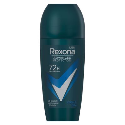 Desodorante en Roll-On 72h Rexona 50ml Cobalt Dry