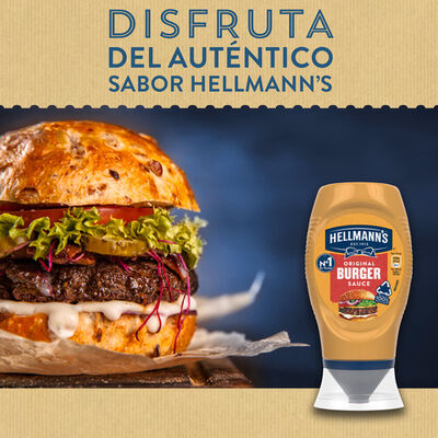 Salsa burguer Hellmann&acute;s 250ml