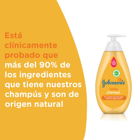 Champú infantil Johnson's 750ml baby
