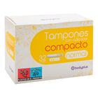 Tampon con aplicador Bodyplus compact 32 uds normal