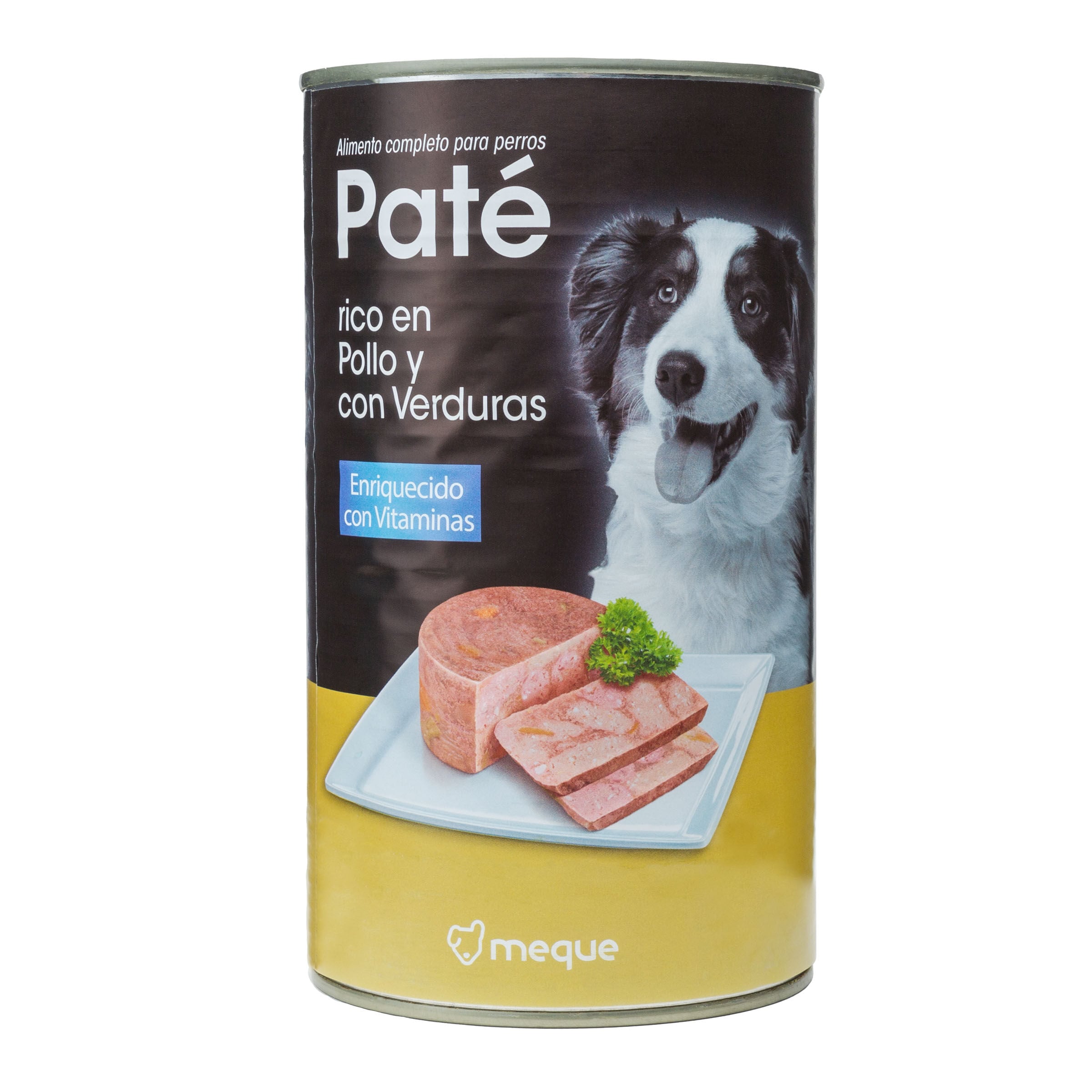 Alimento completo para perros con pollo y verduras Meque 1,2kg