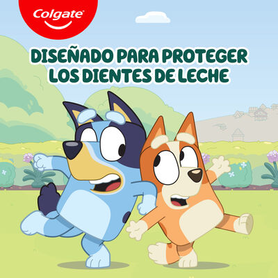 Pasta de dientes con fl&uacute;or para ni&ntilde;os Colgate Kids Bluey 0-5 a&ntilde;os