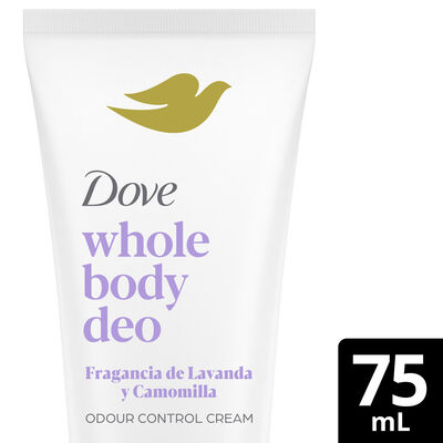 Desodorante en crema corporal Dove 75 ml Lavanda