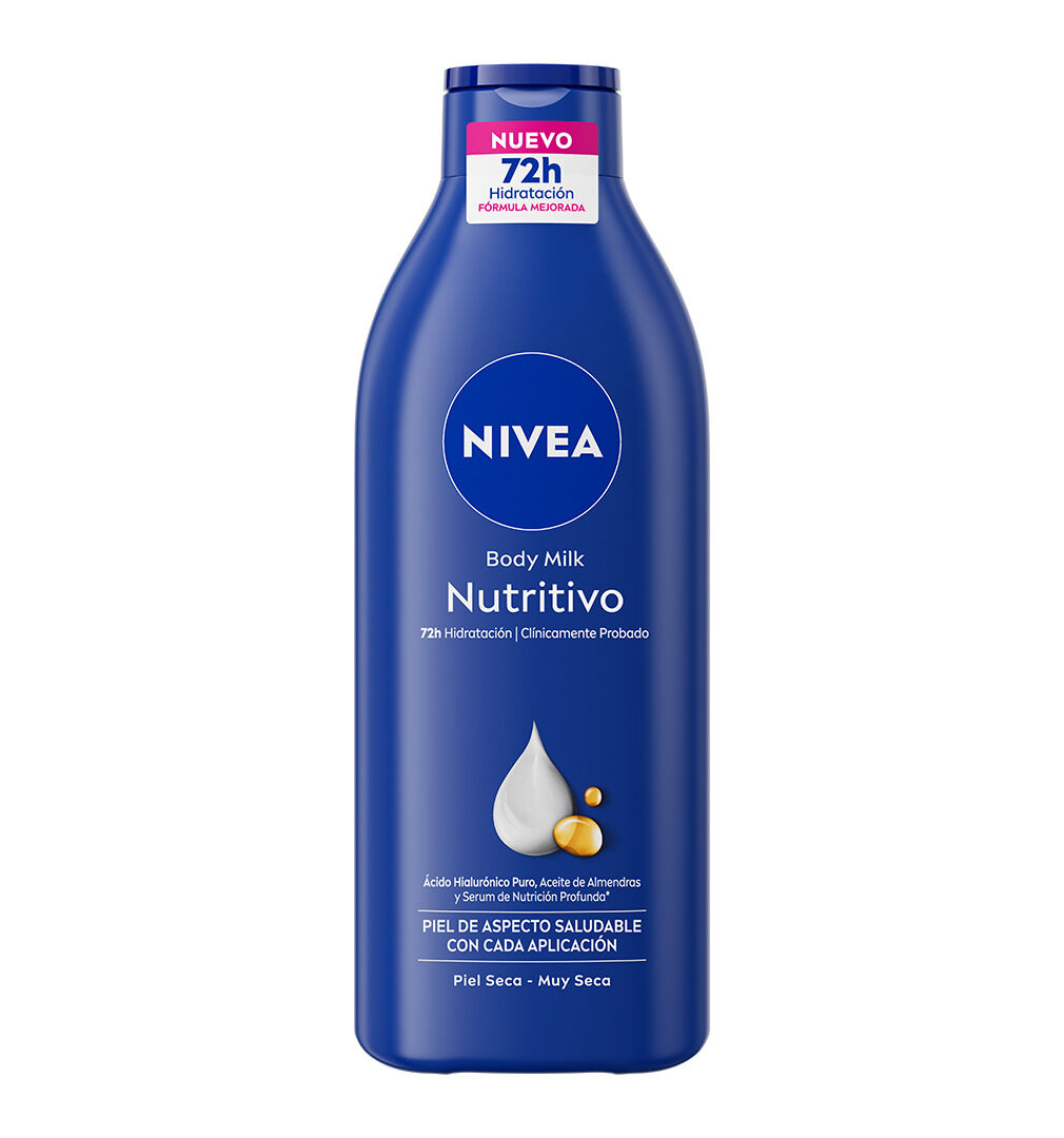 Body milk Nivea 400 ml nutritivo piel seca