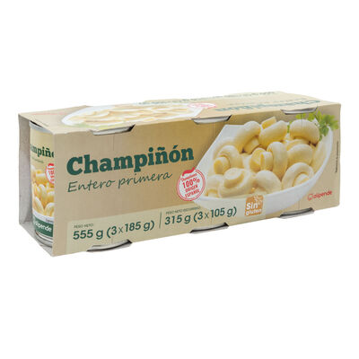 Champiñon Alipende pack 3 entero