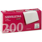 Servilletas suaves 1 capa Lanta 200 unidades